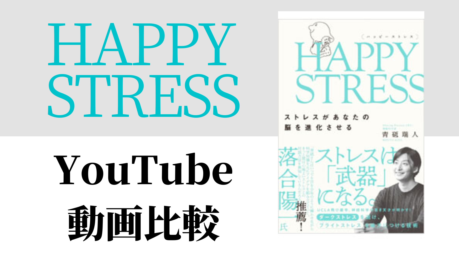 HAPPY STRESS YouTube動画比較（スマホ対応）