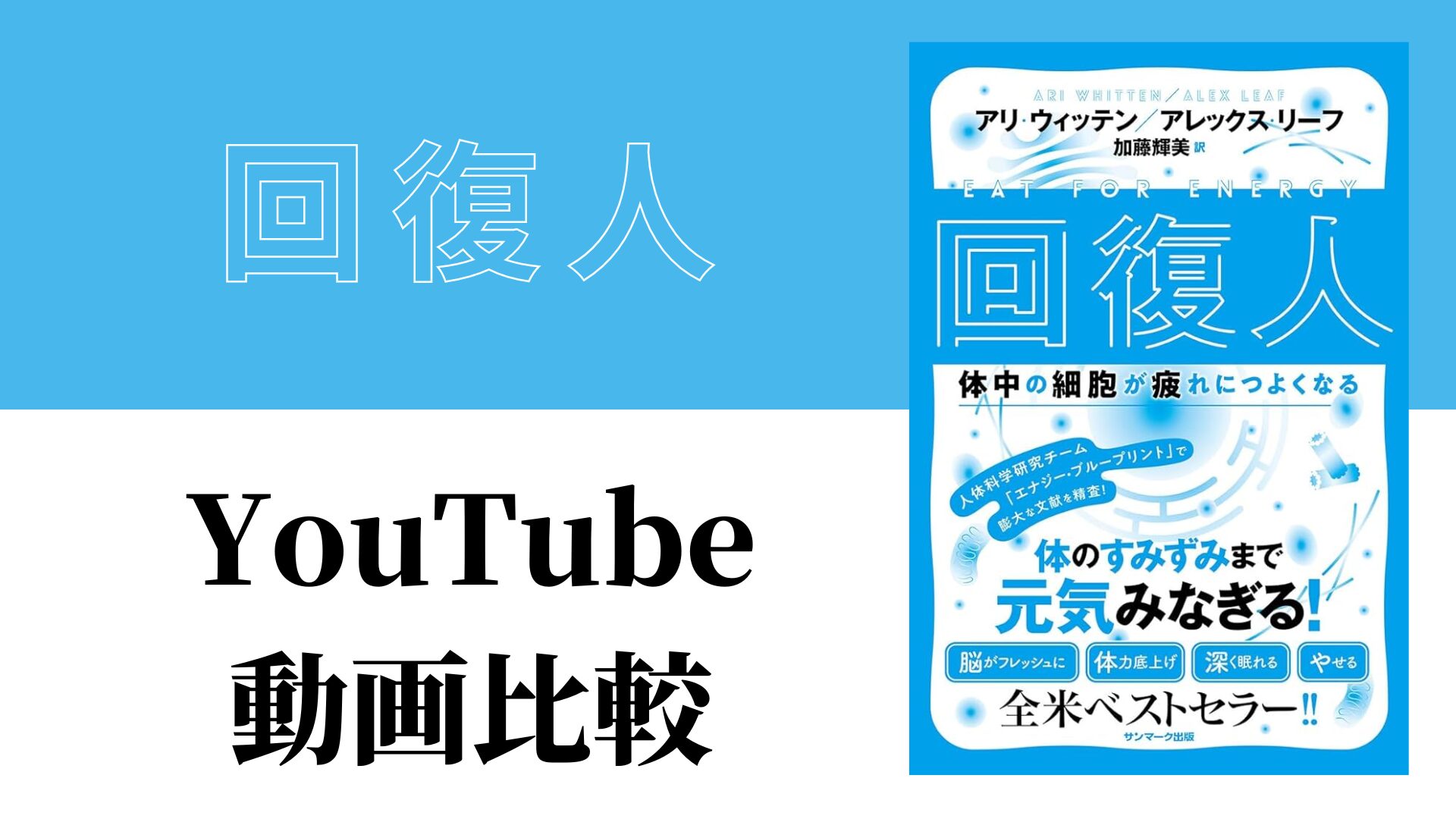 回復人 YouTube動画比較（スマホ対応）