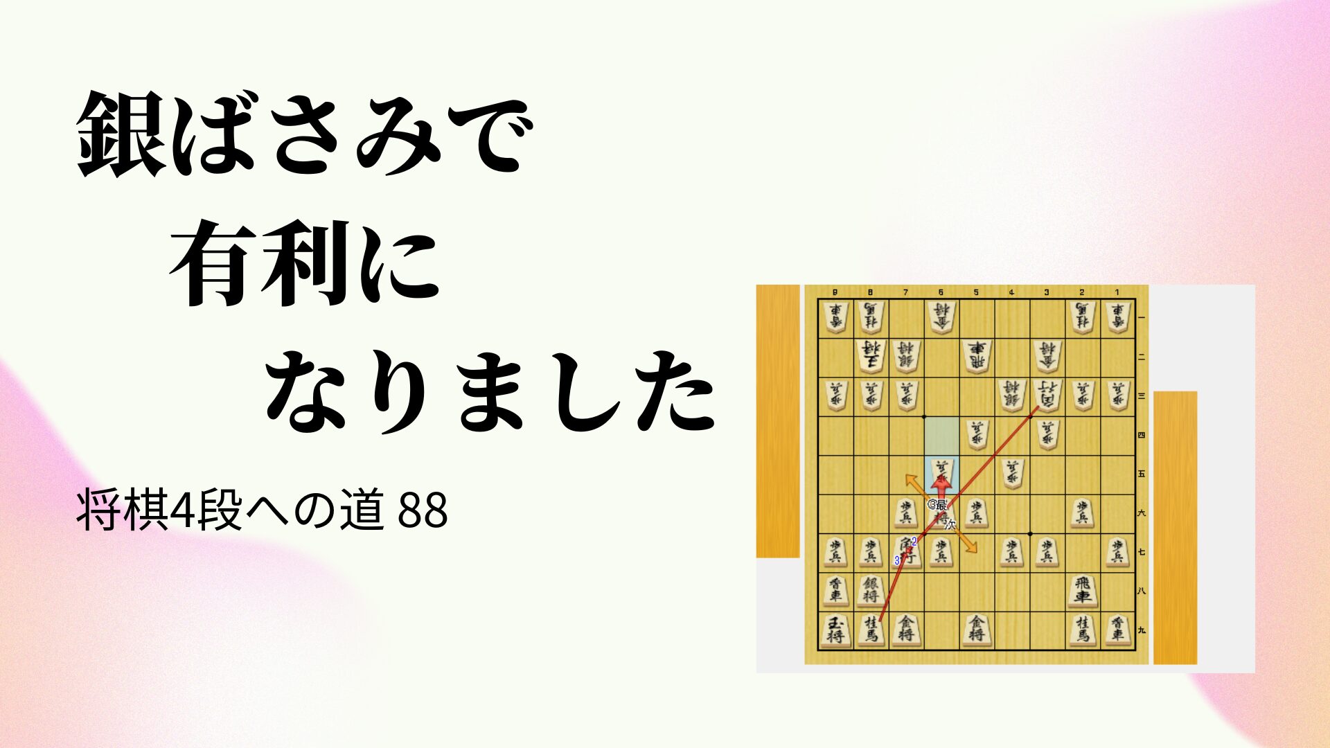 銀ばさみで有利になりました