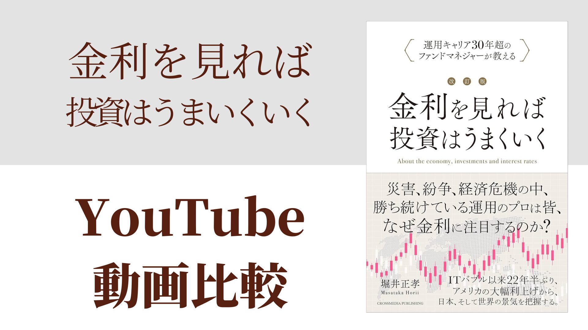 金利を見れば投資はうまいくいく YouTube動画比較（スマホ対応）
