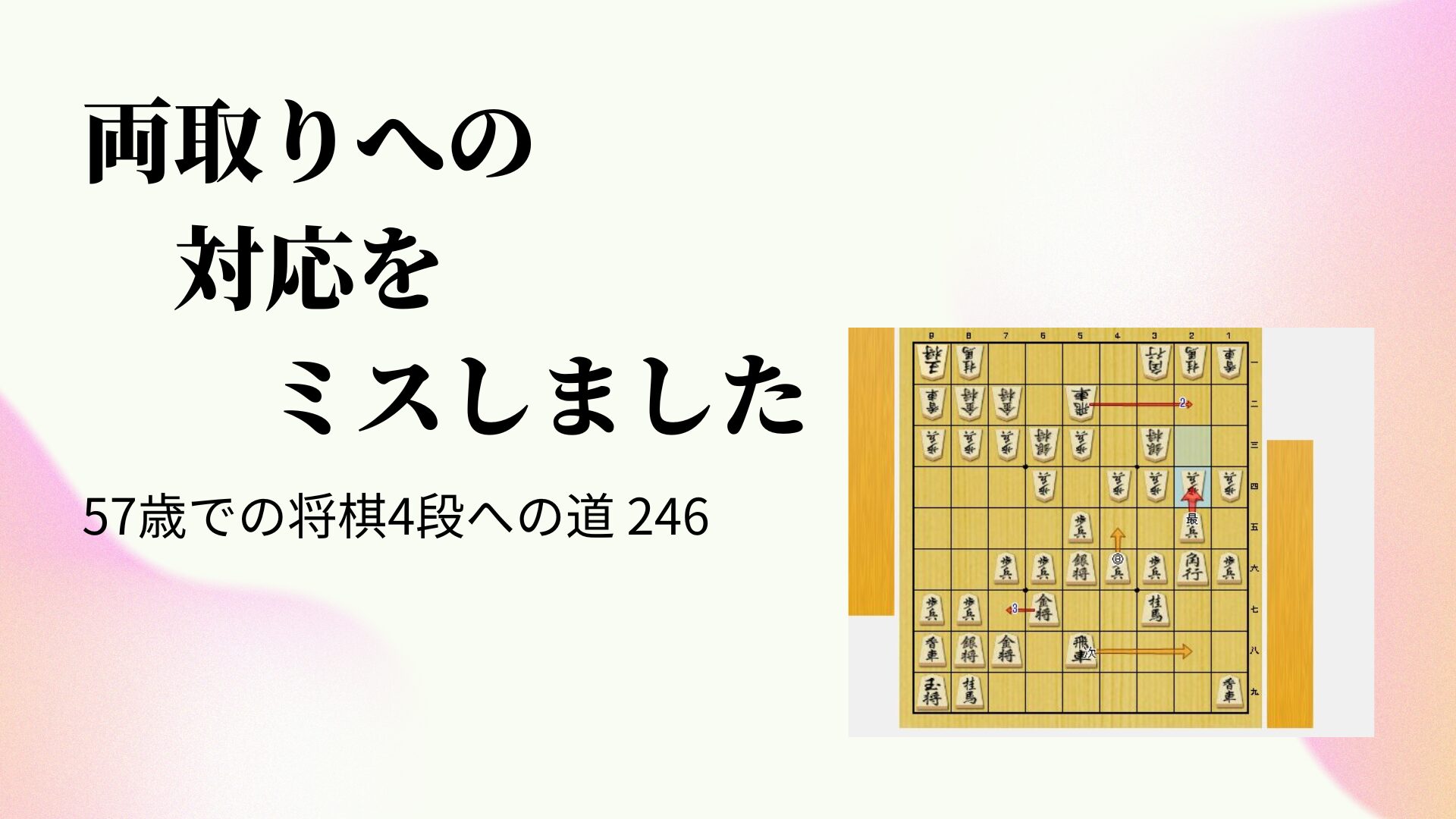 両取りへの対応をミスしました