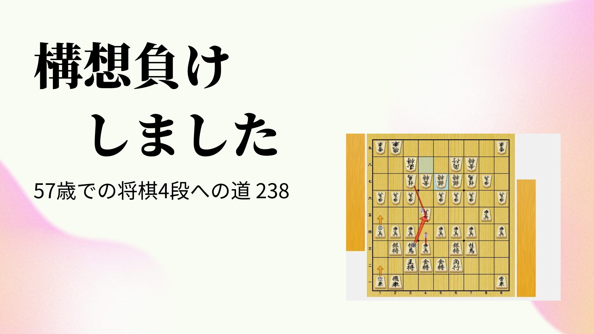 構想負けしました
