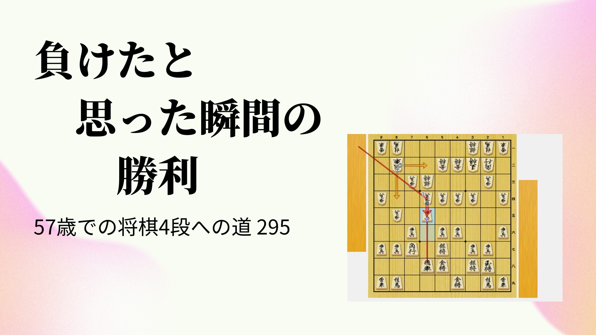 負けたと思った瞬間の勝利