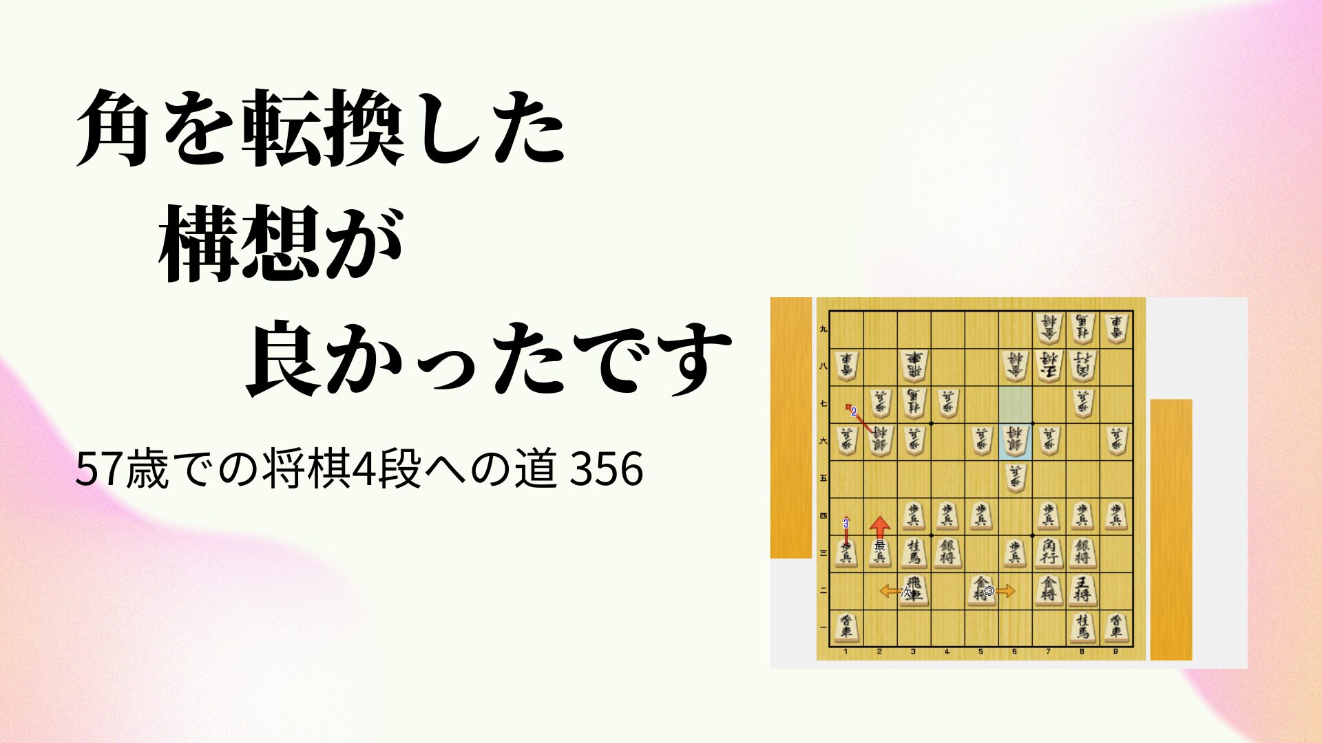 角を転換した構想が良かったです