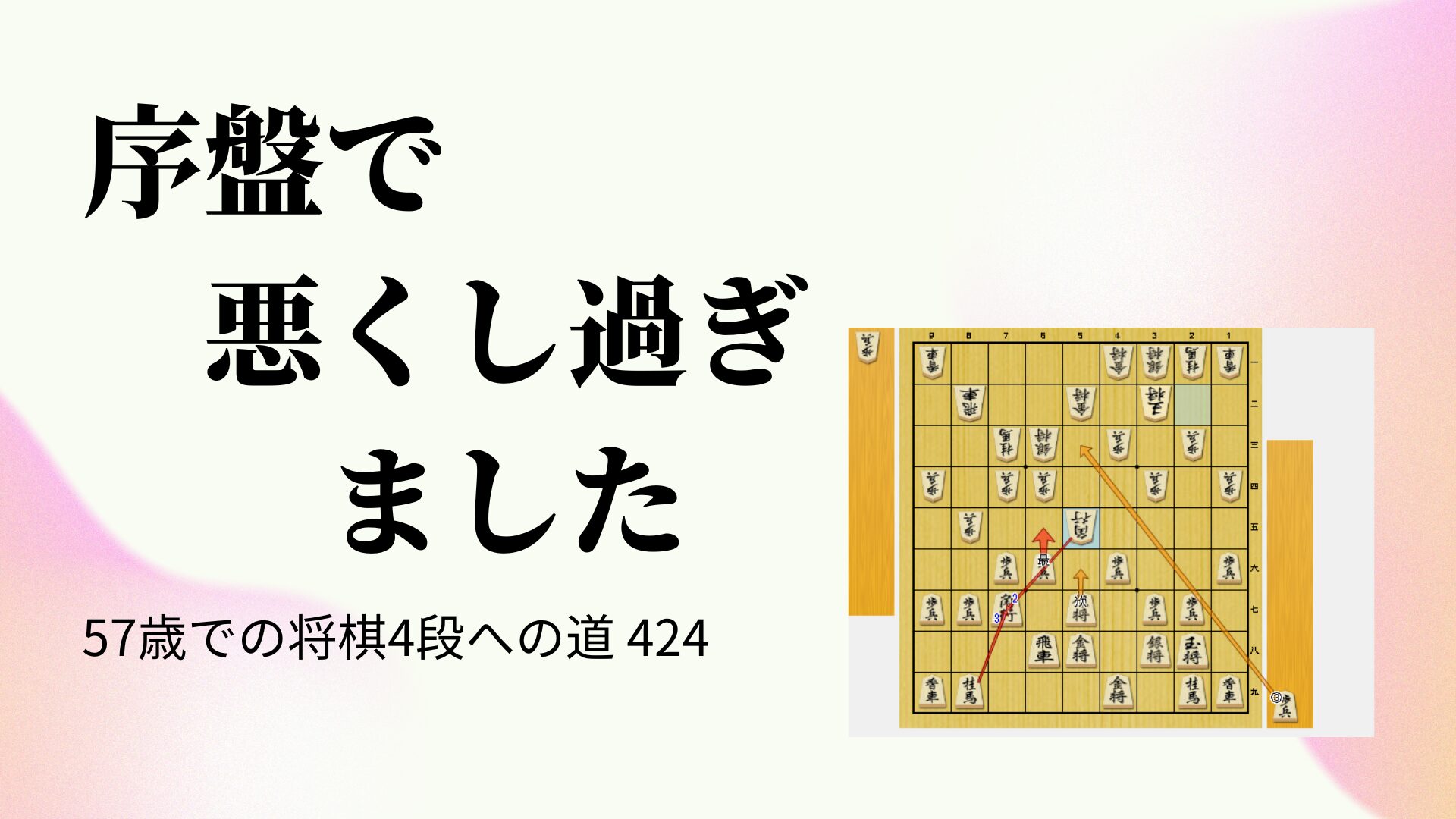 序盤で悪くし過ぎました