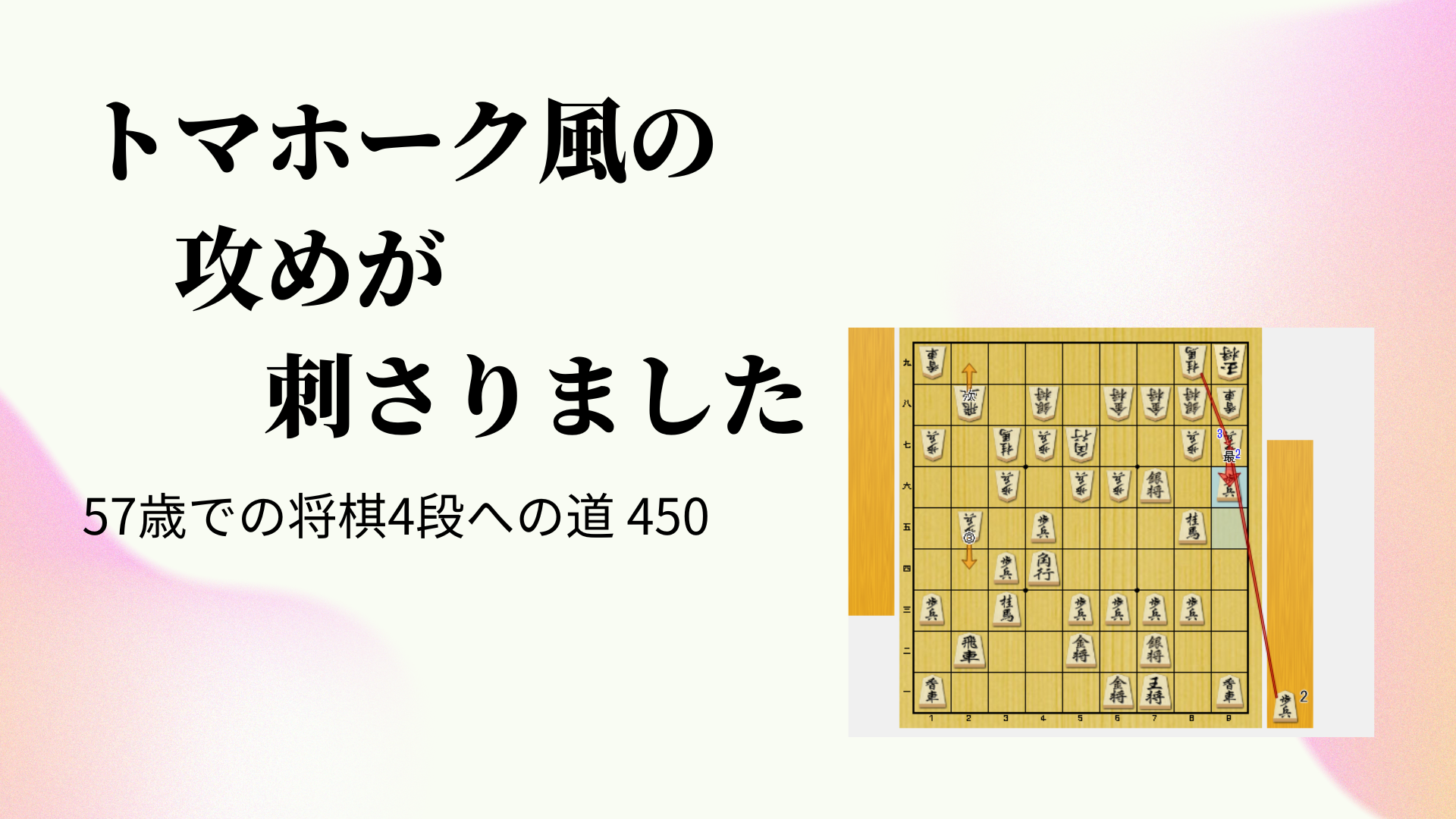 トマホーク風の攻めが刺さりました